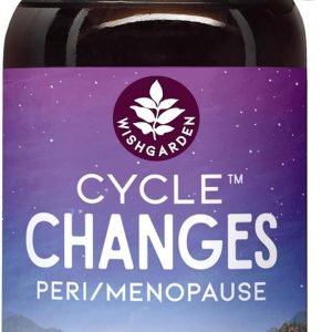 WishGarden Herbs Cycle Changes Herbal Menopause Support - Plant-Based Supplement w/Black Cohosh, Wild Yam & Vitex Supports Hormone Balance for Women in Transition from Perimenopause to Menopause, 4oz