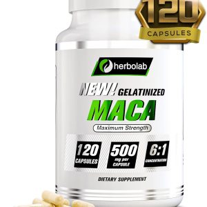 Peruvian Maca Root Powder Capsules for Men and Women with Organic Black Maca, Red Maca, Yellow Maca Root Extract Capsules, Gelatinized 2000 mg Per Day, Lepidium Meyenii, Peruvian Ginseng, Vegan Pills