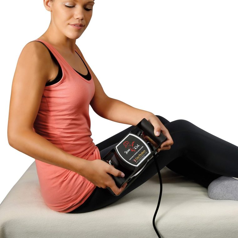 Core Products Jeanie Rub Massager Deluxe Package, Variable Speed Deep Tissue Relaxing Massage Tool with Fleece Pad Cover and Back Accessory - Image 2