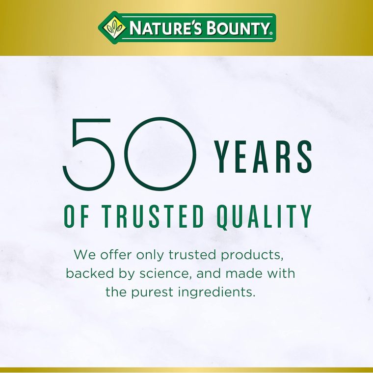 Nature's Bounty Vitamin D for Immune Support and Promotes Healthy Bones, 10000IU, Softgels, Multi-Color, 10,000 IU, 72 Count (Pack of 1) - Image 6