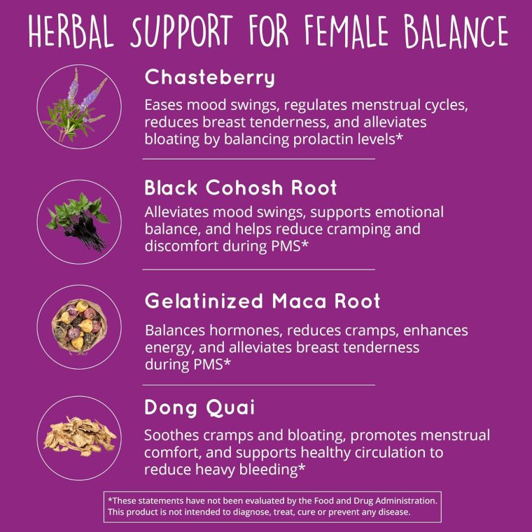 Happy Healthy Hippie Zen Again Cortisol Manager & Go with The Flow Hormonal Balance (180ct) - Image 4