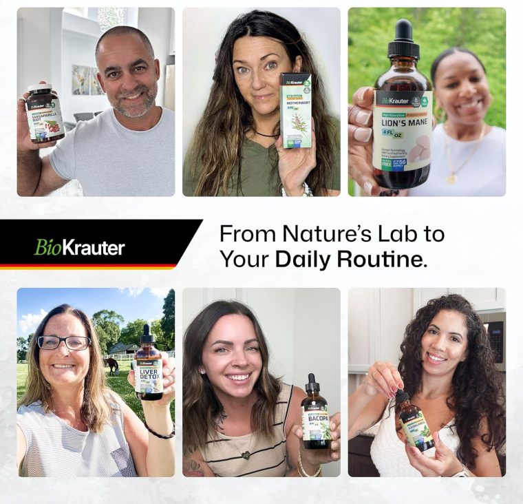 BIO KRAUTER Maca Root Liquid Drops - Maca Root Tincture - Vegan, Sugar & Alcohol Free Extract 2 Fl.Oz. - Image 5