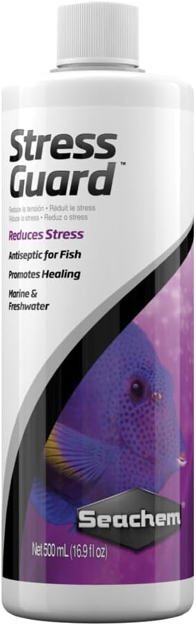 Seachem StressGuard Slime Coat Protection - Stress and Toxic Ammonia Reducer 500 ml