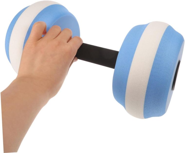 HANABASS Water Weight Lightweight Dumbbell Eva Floating Dumbbells for Aquatic Exercise Pool Resistance Training Low-impact Workout Gear for Swimming Yoga and Fitness - Image 7