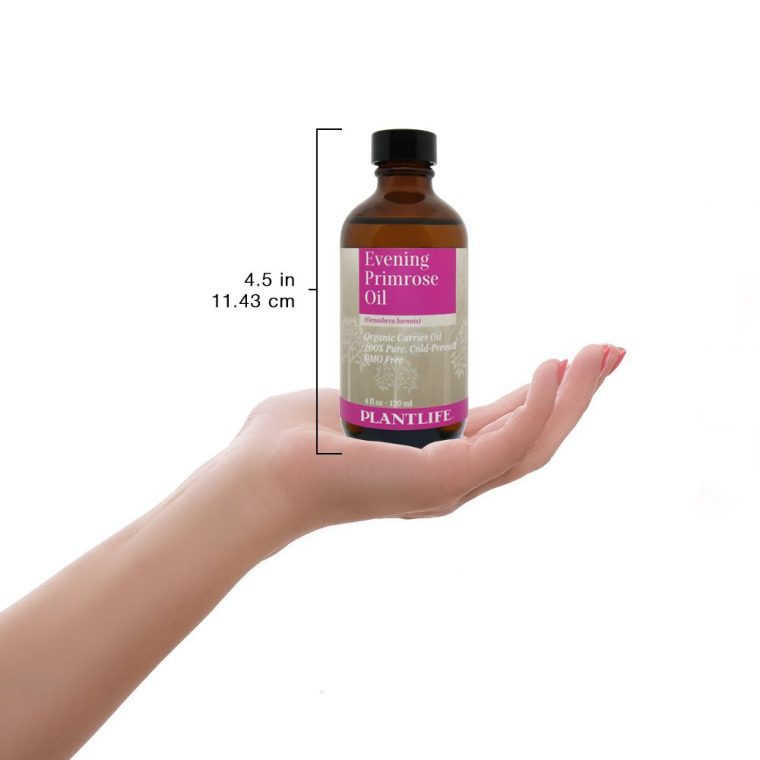 Plantlife Evening Primrose Carrier Oil - Cold Pressed, Non-GMO, and Gluten Free Carrier Oils - for Skin, Hair, and Personal Care - 4 oz - Image 5