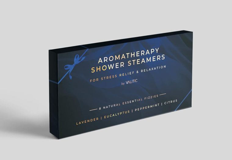 Valitic Aromatherapy Shower Steamers for Stress Relief and Relaxation - Gifts for Women Mom Birthday 8 Natural Essential Fizzies Shower Bombs - 4 Scents - Lavender, Eucalyptus, Citrus, and Peppermint - Image 8