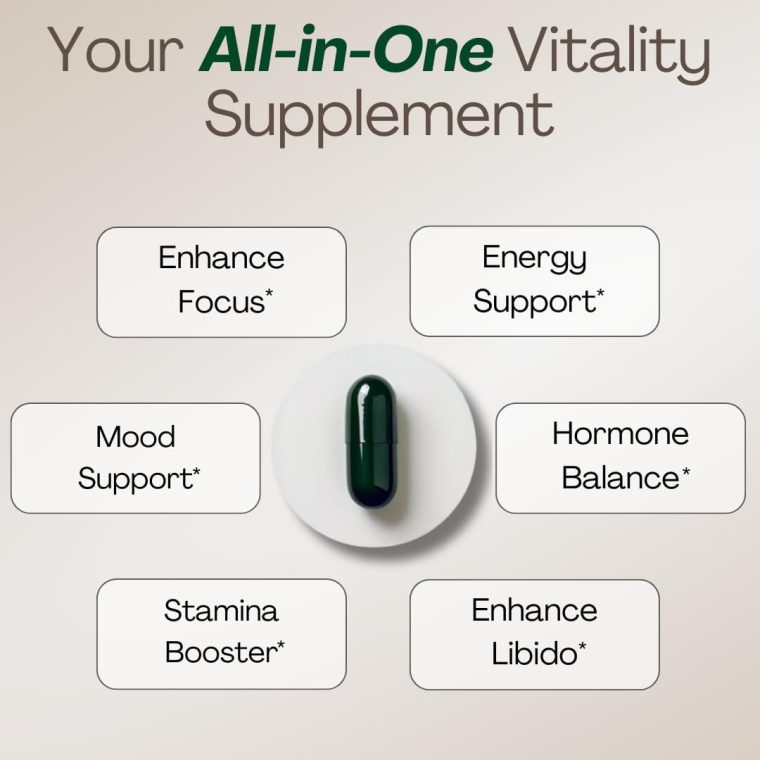 MACAPLUS+ Black Maca Root + Ashwagandha + Fenugreek - #1 Highest Potency Black Maca Root 40,000mg 40x Strength Organic Capsules for Men and Women Supplement 100% Pure Maca Peruana 40:1 Powder Pills - Image 2