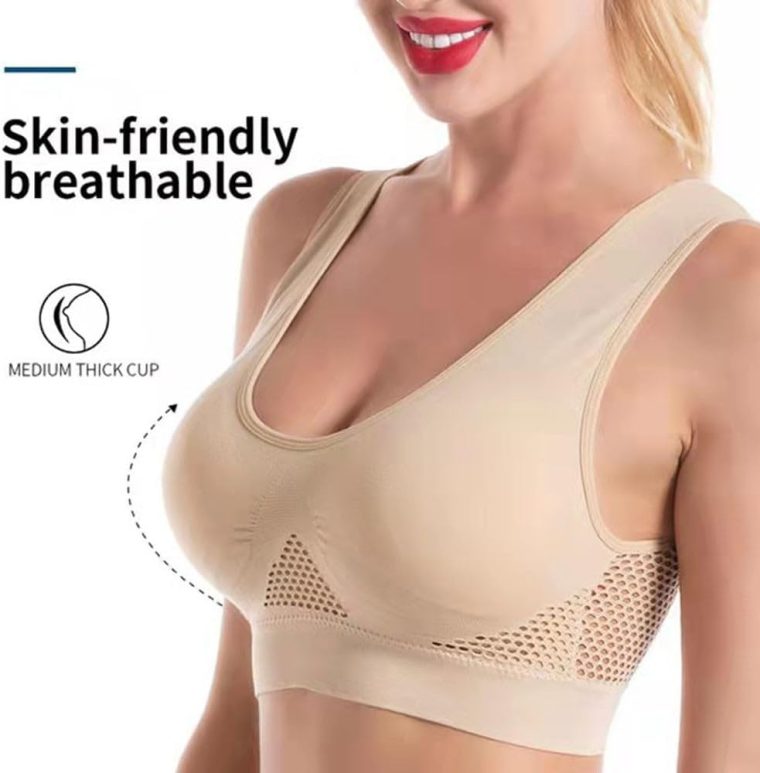 Women's Comfort Workout Sports Bra Low-Impact Activity Non-Ring Wrap Underwear - Image 3