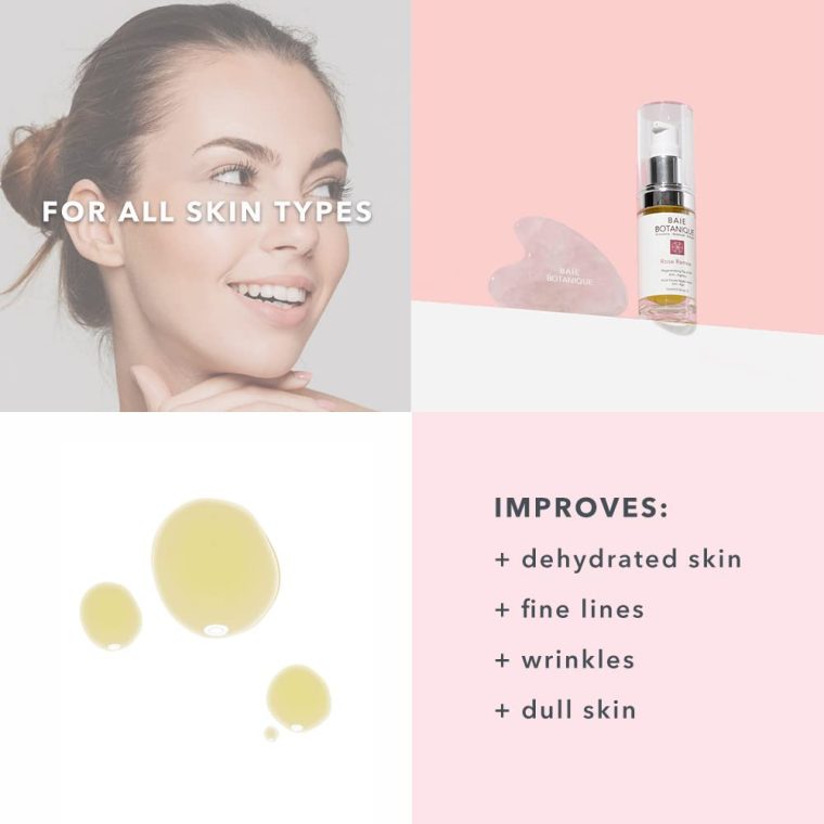 Baie Botanique Anti-Aging Facial Oil 15ml - Rose Absolute, Camelia, Borage, Evening Primrose, Abyssinian & Amla Oil - 100% Natural, 90% Organic - Image 5