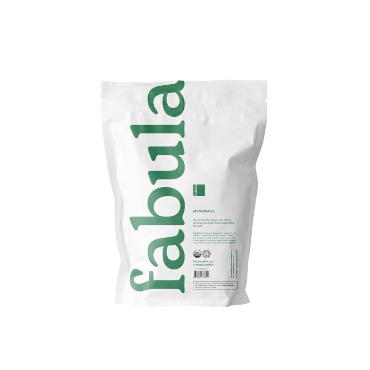 Fabula Menopause Herbal Tea – Organic Herbal Blend for Menopause Support, with Peppermint, Lemon Balm & Black Cohosh – Caffeine-Free, Stress Relief, 20 Biodegradable Sachets - Image 2