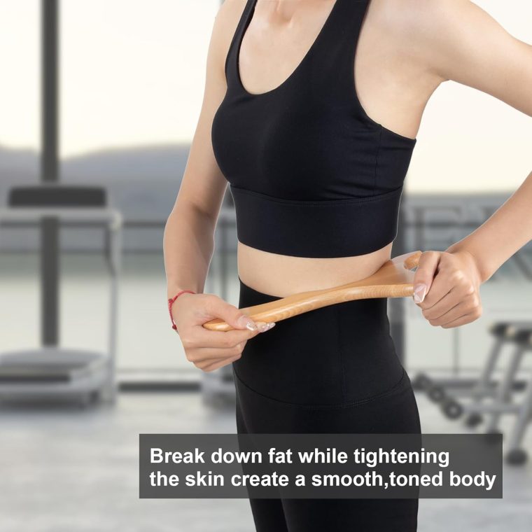 Wood Therapy Massage Tools,Wooden Lymphatic Drainage Massager, Cellulite Remover Body Sculpting Tool for Cellulite Reduction,Muscle Tension Release,Body Contouring and Shaping - Image 2