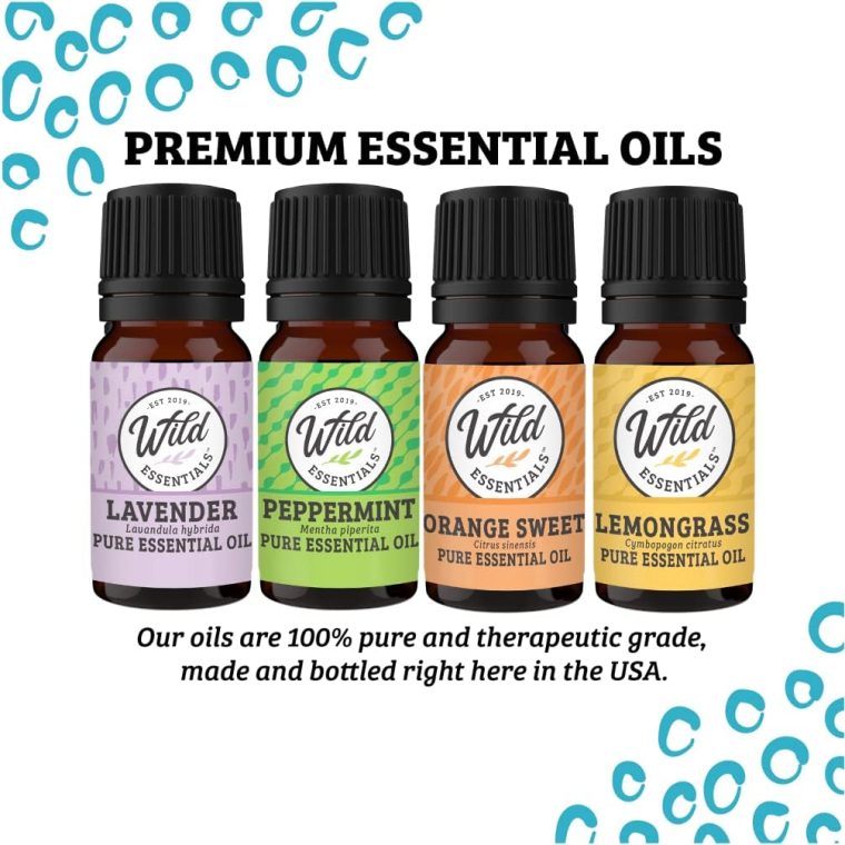 Wild Essentials Dream Catcher Necklace Essential Oil Diffuser Kit With Lavender, Lemongrass, Peppermint, Orange Oils, 6 Lava Stones, Calming Aromatherapy Gift Set, Customizable Color Changing, Perfume - Image 3