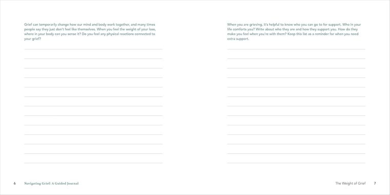 Navigating Grief: A Guided Journal: Prompts and Exercises for Reflection and Healing - Image 7