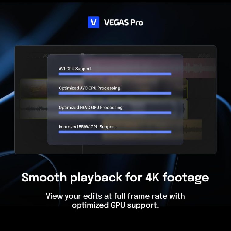 VEGAS Pro Suite 22 - All-in-one suite for video, audio and post-production | video editing software | video cutting software | video editor | Windows 10/11 PC | 1 license - Image 4