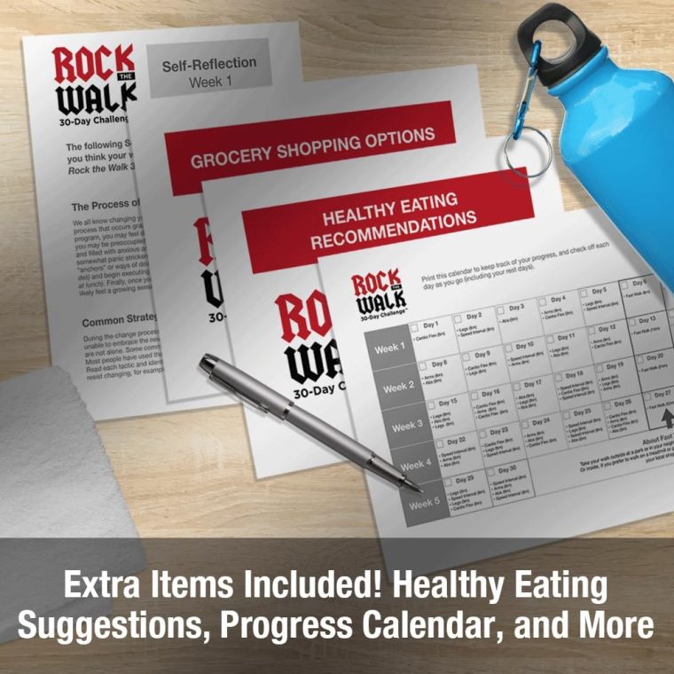 Walking Fitness DVD for Seniors 50-80+, Rock the Walk 30-Day Challenge - Combine Other Exercise Moves While Walking in Place – Full Body Workout Improves Energy, Strength, Flexibility, and Balance - Image 3
