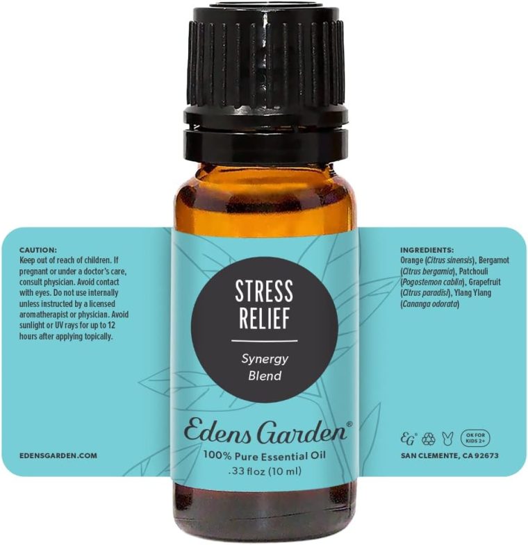 Edens Garden Stress Relief Essential Oil Blend- 100% Pure Premium Grade, Undiluted, Natural, Therapeutic, Aromatherapy, The Best for Diffusing, Skin, Candle, Humidifiers 10 ml (.33 fl oz) - Image 9