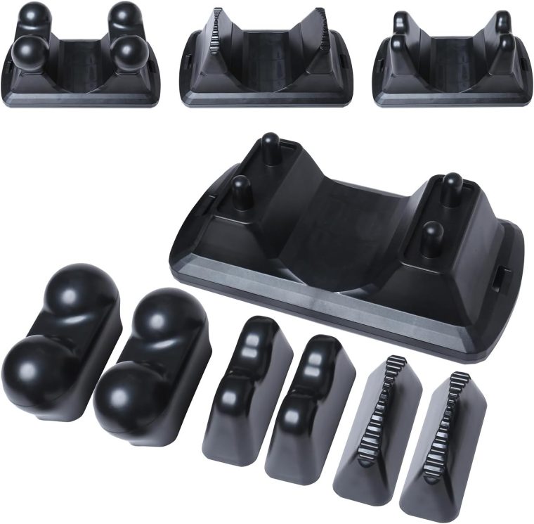 Psoas Release Tool - Massage Tool - Psoas Muscle Release Tool for Hip Hook, Flexor, Back, Glute, Iliacus, and Neck Pain Trigger Point and Myofascial Release Tool - Night Black [Patent Pending]