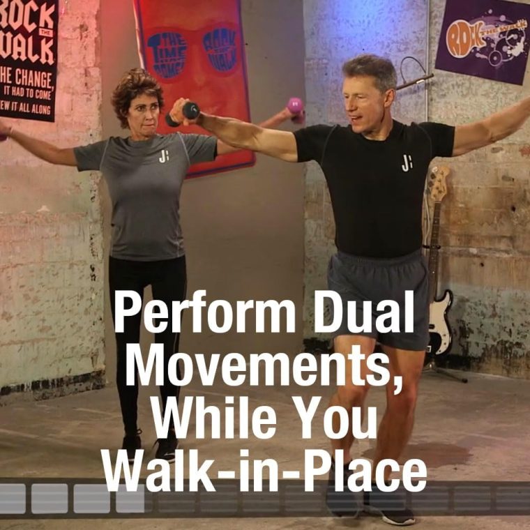 Walking Fitness DVD for Seniors 50-80+, Rock the Walk 30-Day Challenge - Combine Other Exercise Moves While Walking in Place – Full Body Workout Improves Energy, Strength, Flexibility, and Balance - Image 4
