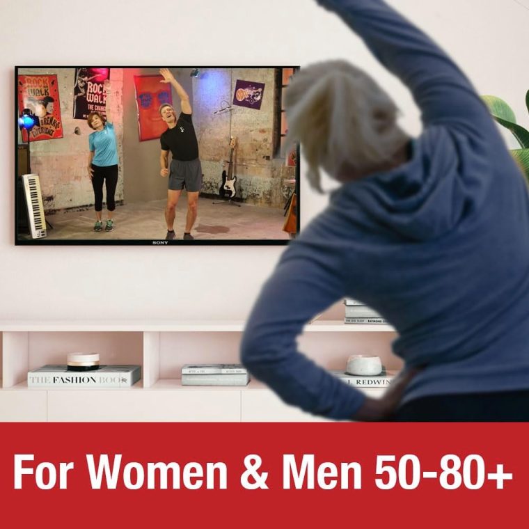 Walking Fitness DVD for Seniors 50-80+, Rock the Walk 30-Day Challenge - Combine Other Exercise Moves While Walking in Place – Full Body Workout Improves Energy, Strength, Flexibility, and Balance - Image 6
