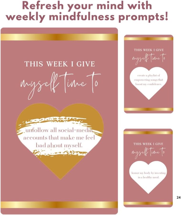 Mindfulness Scratch Off Cards: 52 Weeks of Surprising Mindfulness Activities | Perfect Pair with Your Affirmation Cards | Friendship and Self-Care Gift for Women - Image 3