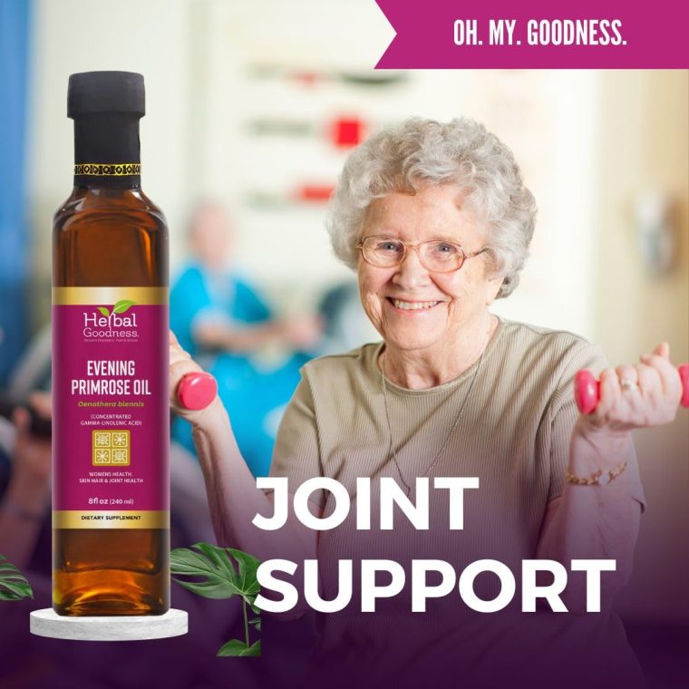 Herbal Goodness Evening Primrose Oil 8oz – Cold-Pressed, High GLA for Hormone Balance, Skin, Hair, Joint, & Heart Health Support – Pure, Non-GMO, Premium Supplement Oil | Herbal Goodness - Image 6