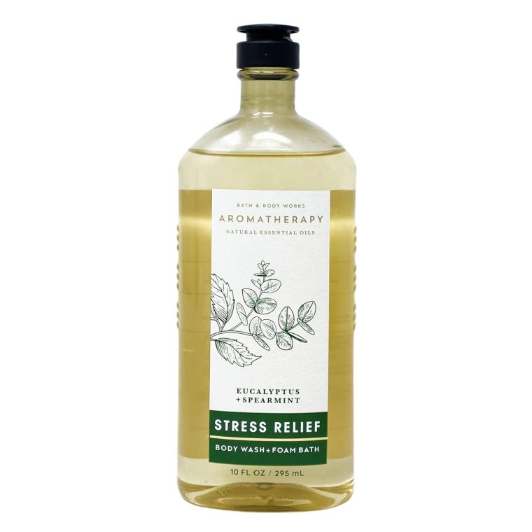 Bath & Body Works Aromatherapy Stress Relief Eucalyptus Spearmint Gift Set - Body Lotion, Wash + Foam Bath, Body Cream, Essential Oil Mist, Hand Gel, Himalayan Salts Springs Sample Soap - Image 2