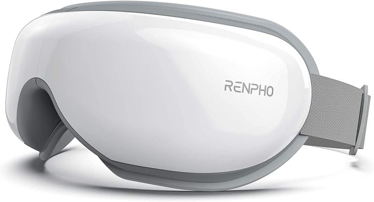 RENPHO Eyeris 1 Eye Massager with Heat, Birthday Gifts Eye Mask for Mom Dad Women Men Her Him, FSA HSA Eligible Smart Sleep Mask for Relax, Reduce Strain