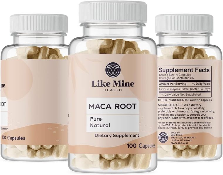 Like Mine Maca Root (100 Capsules) Pure, No Fillers, Single Ingredient - Image 4