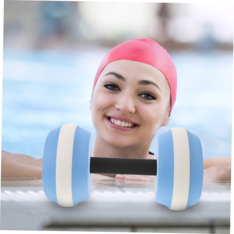 HANABASS Water Weight Lightweight Dumbbell Eva Floating Dumbbells for Aquatic Exercise Pool Resistance Training Low-impact Workout Gear for Swimming Yoga and Fitness - Image 5