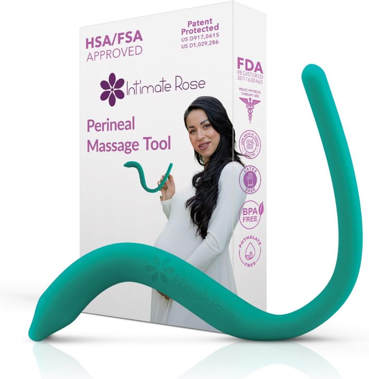 Perineal Massage Tool with 10 Vibration Modes: Designed for Labor and Delivery Essentials - Used During Pregnancy, Labor Prep, Third Trimester, and Postpartum - A Maternity Must Have by Intimate Rose - Image 9