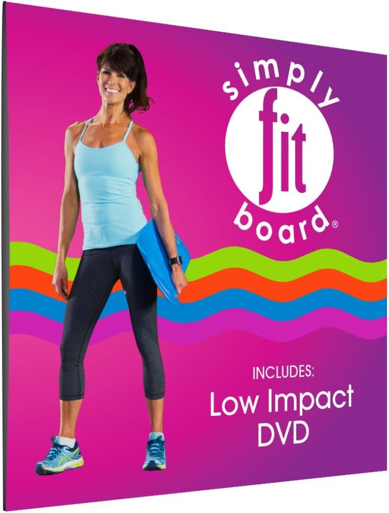Simply Fit Board Workout DVDs - 21 Day Challenge DVD, Core & Buns DVD, Low Impact DVD - Image 2