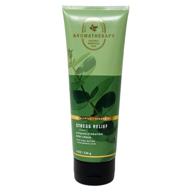 Bath & Body Works Aromatherapy Stress Relief Eucalyptus Spearmint Gift Set - Body Lotion, Wash + Foam Bath, Body Cream, Essential Oil Mist, Hand Gel, Himalayan Salts Springs Sample Soap - Image 5