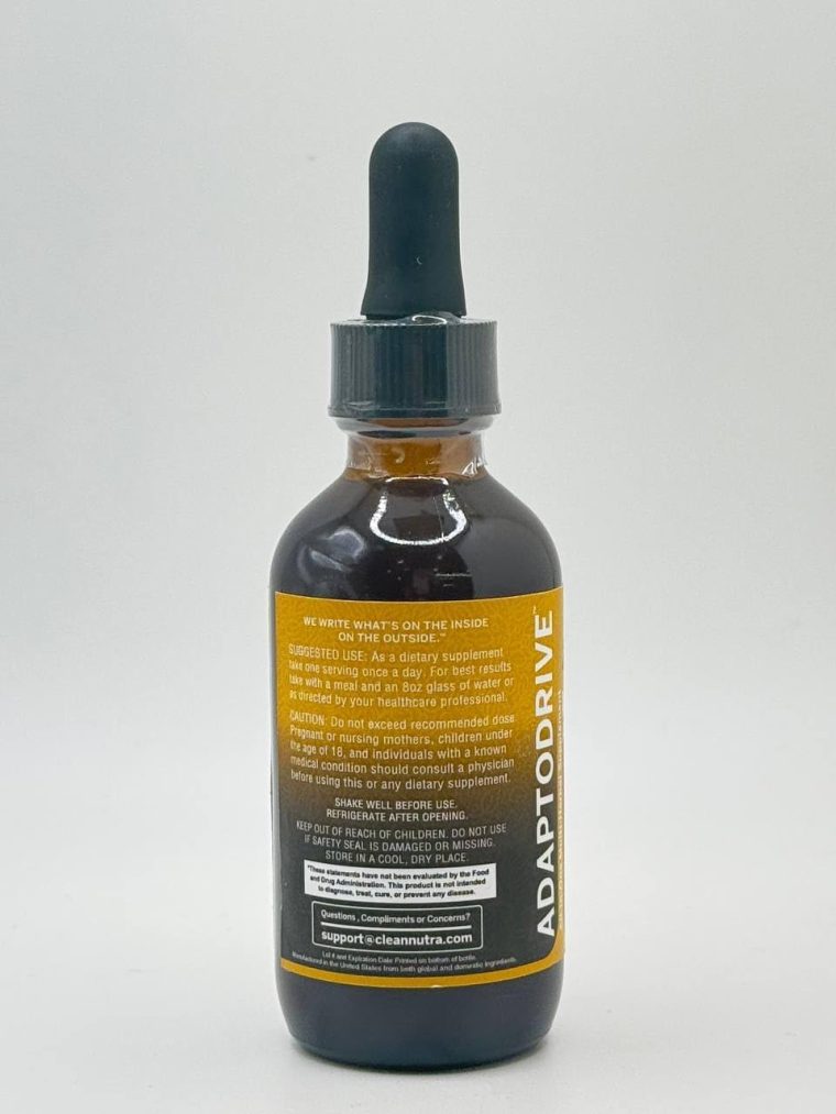 Clean Nutra Organic Maca Root Liquid Drops with Ashwagandha, Fenugreek, Beet Root and L-Arginine Liquid Multivitamin for Women and Men - Adapto Drive - Image 8
