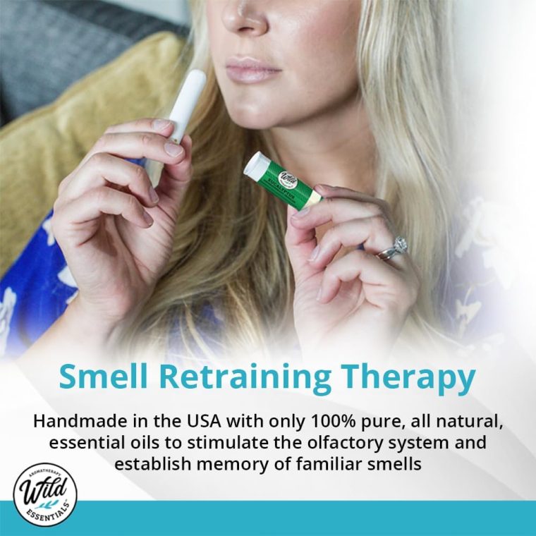 Wild Essentials Smell Training Kit Nasal Inhalers, Made in The USA, Pure Essential Oils, Olfactory Therapy, Loss of Smell, Aromatherapy, All Natural - Image 3