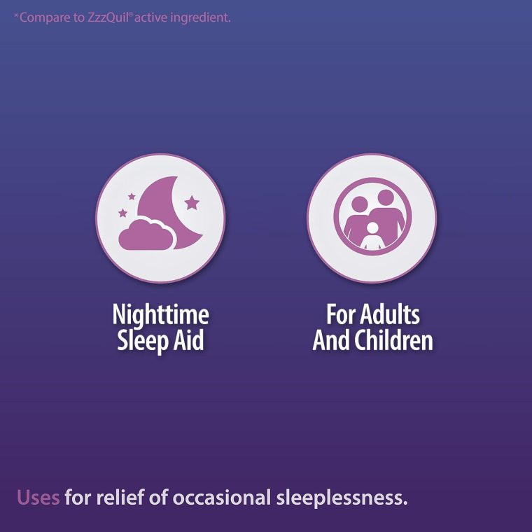 HealthA2Z Sleep Aid, Diphenhydramine HCl 25mg Softgels, Supports Deeper, Restful Sleeping, Non Habit-Forming (96 Softgels) - Image 8