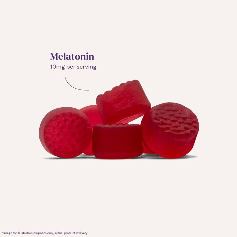 Natrol Melatonin Gummies, Sleep Support, 90 Strawberry-Flavored Adult Melatonin Gummies, 10 mg Sleep Aids for Adults - Image 4