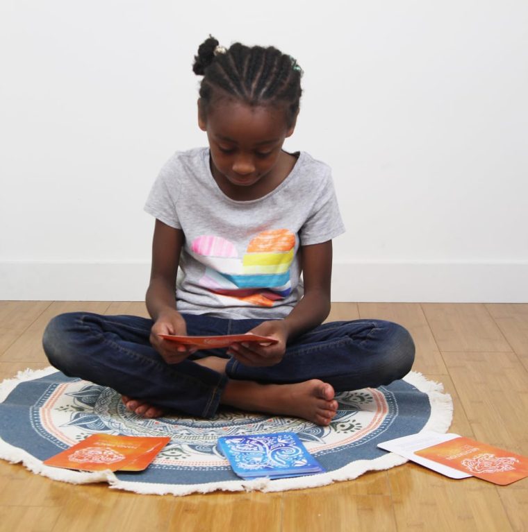 Kids' Mindfulness & Meditation Card Set – 28 Affirmation Cards + 5 Breathing Exercises for Emotional Regulation & Inner Peace | Award-Winning Calm Kit for Children | Ages 3+| - Image 4