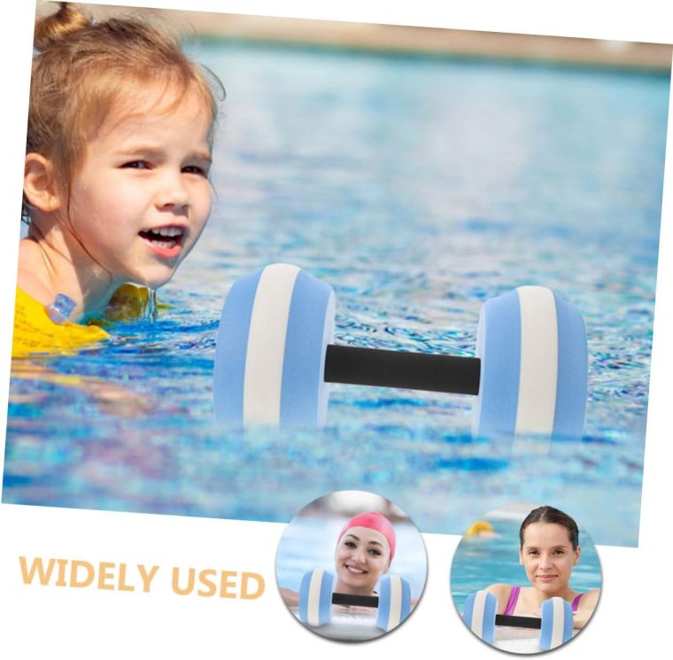 HANABASS Water Weight Lightweight Dumbbell Eva Floating Dumbbells for Aquatic Exercise Pool Resistance Training Low-impact Workout Gear for Swimming Yoga and Fitness - Image 3