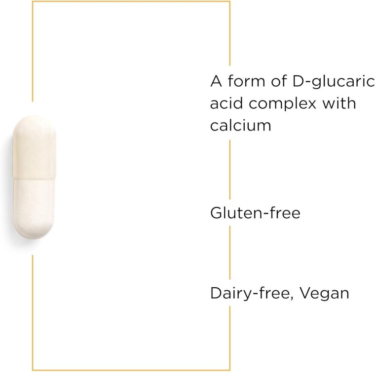 Integrative Therapeutics - Calcium D-Glucarate - Supports Detoxification Systems and Healthy Estrogen Metabolism* - 90 Capsules - Image 3