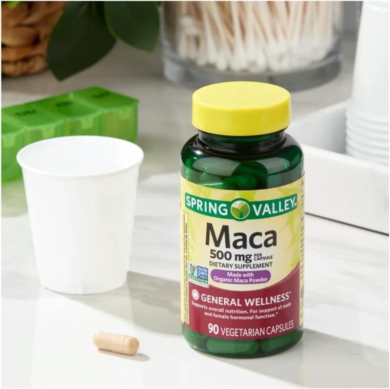 Spring Valley Maca Root 500mg Capsules, Organic Maca Root for Women and Men + STS Sticker. - Image 5