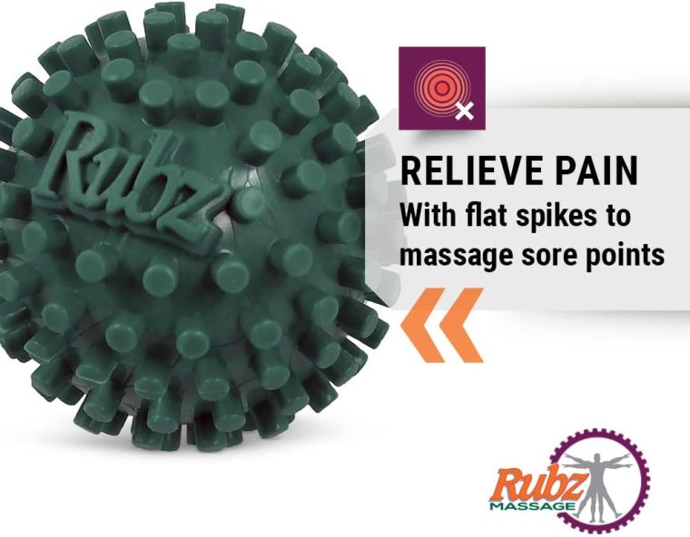 Due North Foot Rubz Hand & Back Massage Ball - Relieve Pain from Plantar Fasciitis, Tight Muscles & Sore Feet - Massage Tool - Image 2