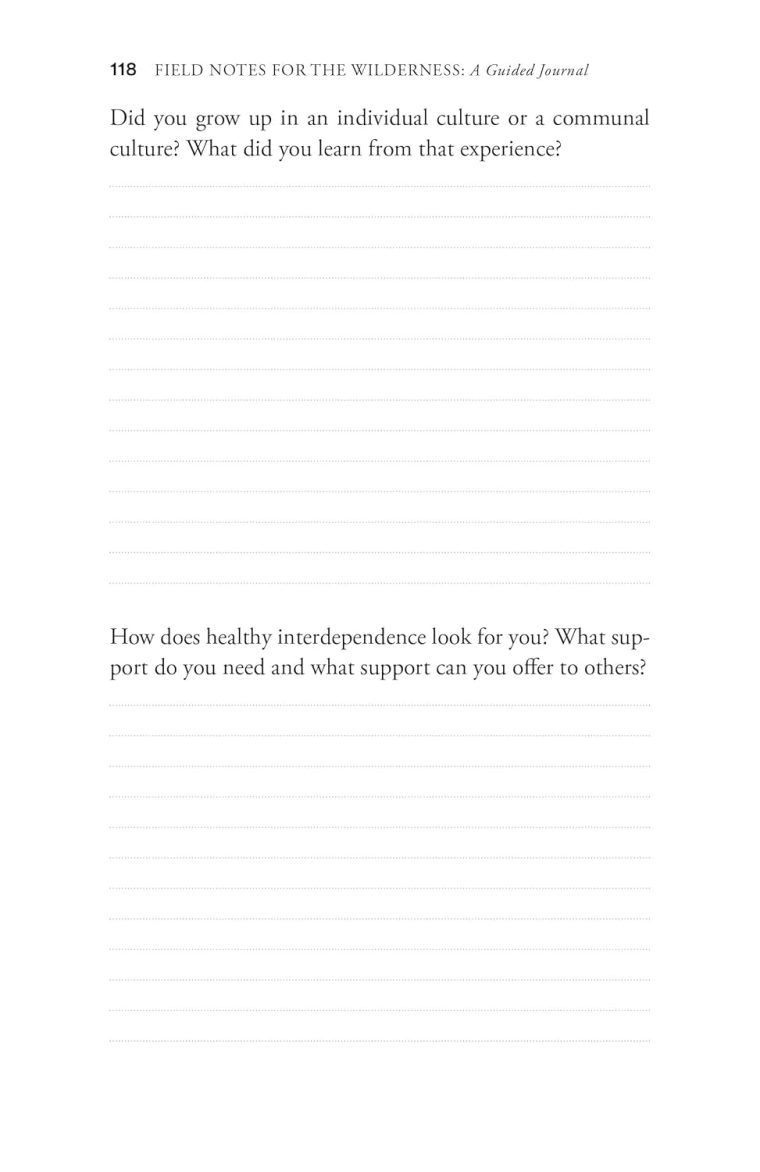 Field Notes for the Wilderness: A Guided Journal: Practices for an Evolving Faith - Image 6