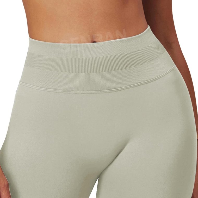 SENBAN Women's High Waisted Leggings Seamless Workout Gym Yoga Pants Tummy Control Smile Contour Activewear Tights - Image 5
