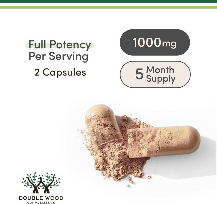 Maca Root Capsules for Women and Men, 300 Count (1,000mg of Black, Red, Yellow Maca Powder per Serving) Grown in Peru (for Energy, Performance, Motivation) by Double Wood - Image 3