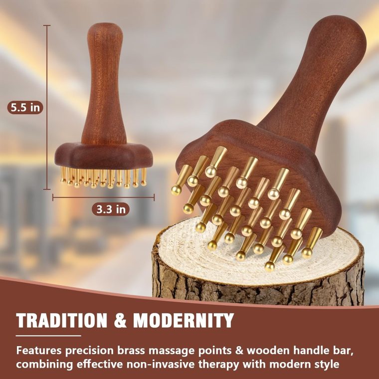 Wood Therapy Massage Tools,Lymphatic Drainage Massager Helps Reduce Cellulite for Belly Arms & Legs, Anti Cellulite Massager Body Sculpting Tools for Body Contouring & Muscle Relief - Image 6