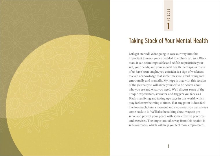 Mental Health Journal for Black Men: Prompts and Practices to Prioritize Yourself and Work on Your Well-Being - Image 3