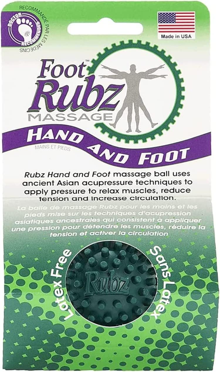 Due North Foot Rubz Hand & Back Massage Ball - Relieve Pain from Plantar Fasciitis, Tight Muscles & Sore Feet - Massage Tool - Image 7