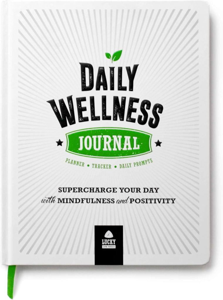 LUCKY Daily Wellness Journal: Supercharge Your Day With Mindfulness and Positivity - A Guided Journal/Planner, 2020, 7.25 X 9.5 inches