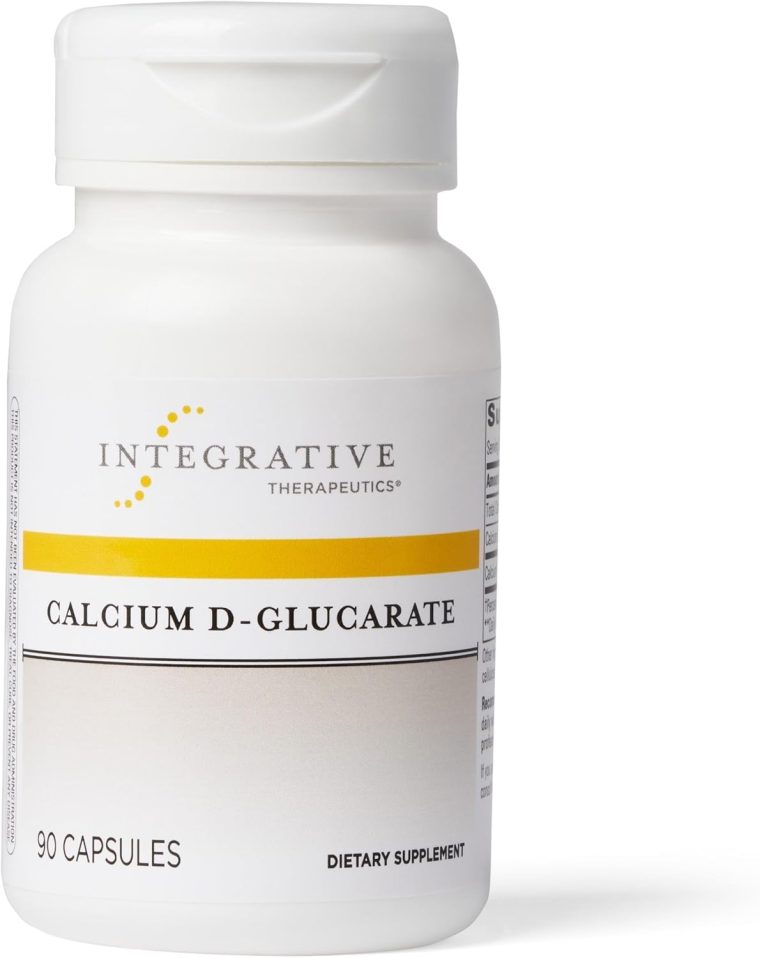 Integrative Therapeutics - Calcium D-Glucarate - Supports Detoxification Systems and Healthy Estrogen Metabolism* - 90 Capsules