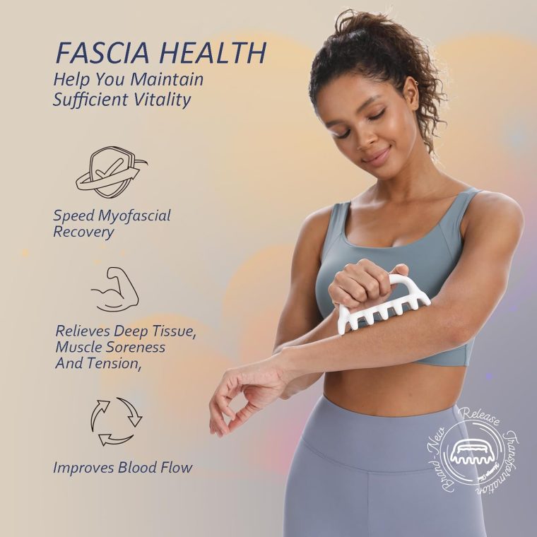 Fascia Massage Tool Blaster for Cellulite Massager,Release Lymphatic Drainage - Skin Tightening,Reduce Cellulite,Trigger Points Massager,Relieving Muscle Soreness for Whole Body - Image 4